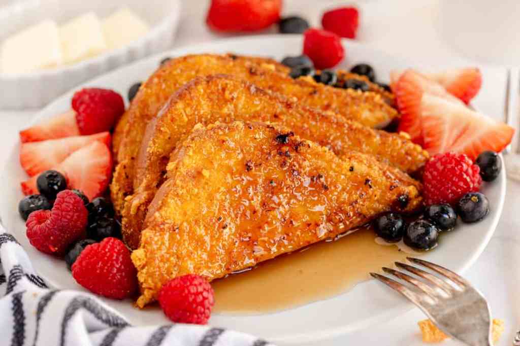 Tortilla-Crusted French Toast